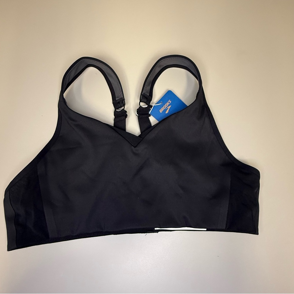 Brooks Black Sports Bra